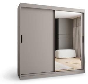 RUBINO T2 ruhásszekrény 200x200x62 - kasmír