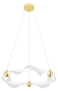 LED lámpa G010-CP WHITE/GOLD