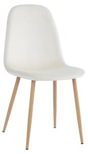 KONDELA Szék, bézs Dulux/bükk, LEGA NEW