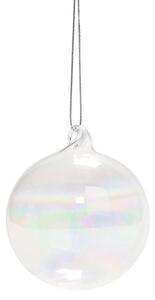 HANG ON üveggömb átlátszó Ø 6 cm, 6 db-os szett