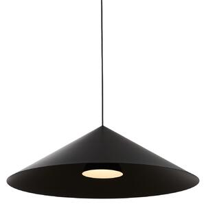 Függőlámpa LOOM DESIGN, Hanzu, dimmable, Fekete, Nappali, Alumínium, Modern