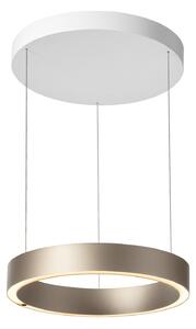 Függőlámpa LOOM DESIGN, Velora, dimmable, Bézs, Nappali, Alumínium, Modern