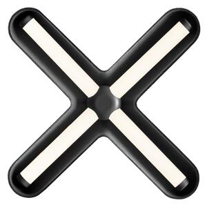 Fali Lámpa LOOM DESIGN, Fuzz, dimmable, Fekete, Nappali, Alumínium, Modern
