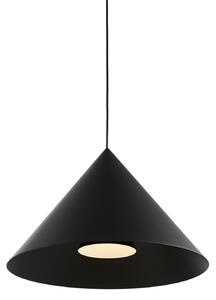 Függőlámpa LOOM DESIGN, Hanzu, dimmable, Fekete, Nappali, Alumínium, Modern
