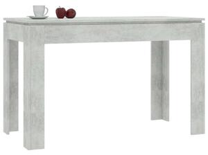 Modern Étkezőasztal - Betonszürke - 120x60 cm