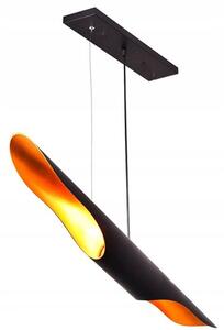 Mennyezeti lámpa APP298-1CP Fekete/arany 60cm