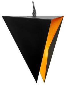 Mennyezeti lámpa APP254-3CP háromszög alakú fekete