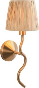 Endon glamour modern fali lámpa wriggle antik sárgaréz end114227