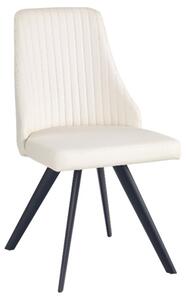 HAL-K206 modern fémvázas szék textilbőr kárpitozással