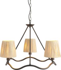 Endon glamour modern csillár wriggle fekete end114212