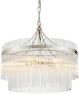 Endon glamour modern függeszték marietta nikkel átlátszó end104112