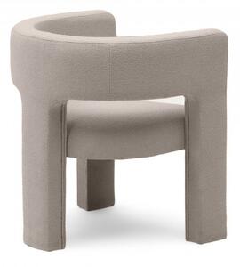 Bézs-szürke design fotel ALPAH LOOP Loop 06