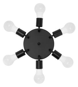 Mennyezeti lámpa 6-ágú APP709-6C fekete