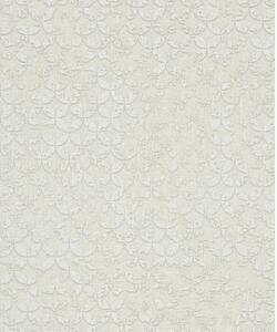 TF30035122 geometrikus mintájú bézs tapéta