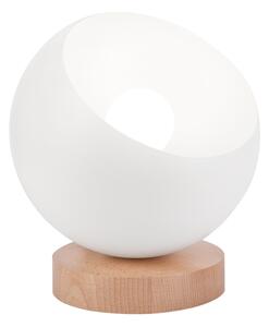 Fehér asztali lámpa (magasság 19 cm) Ava – LAMKUR