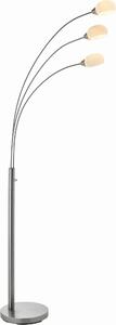 Endon modern LED állólámpa jaspa fehér szatén nikkel end76567