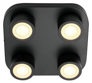 Nordlux modern LED mennyezeti lámpa clyde fekete nor2412256003