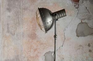Hoorns Szürke fém állólámpa Ruth 120-160 cm