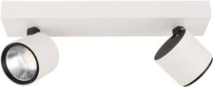 Italux modern LED spot lámpa boniva fehér fekete itxspl-2854-2b-wh