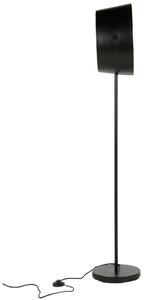 Hoorns Fekete fém állólámpa Loma 145 cm