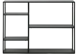 Hoorns Fekete fém polc Forton S 87,5 x 120 cm