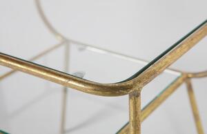 Hoorns Antik sárgaréz oldalasztal 47x40,5 cm