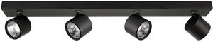 Italux Modern LED spot lámpa Boniva Fekete ITXSPL-2854-4B-BL