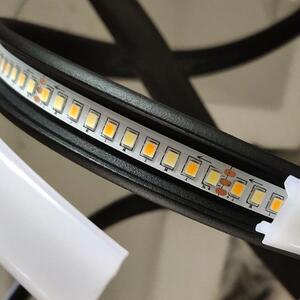 Mennyezeti LED Lámpa APP823-CP Fekete + távirányító