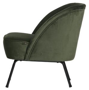 Hoorns Tergi zöld bársony fotel