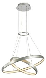 Italux Modern LED függeszték Axel Ezüst ITXMD17025-2A ALU+WH