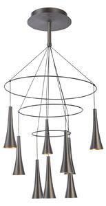 Italux Modern LED függeszték Luca Grafit ITXMD16115-9A