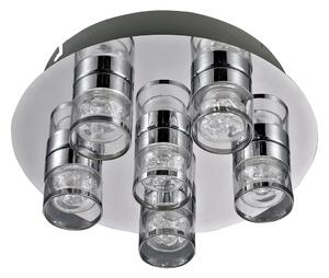 Italux modern LED mennyezeti lámpa marc króm átlátszó itxhd520m061340ch