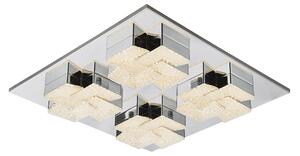 Italux modern LED mennyezeti lámpa clarise króm ezüst itxmx15083-4b-56w