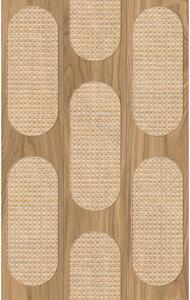TF30081638 fonott mintás taupe tapéta