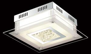 Italux modern LED mennyezeti lámpa marisa fehér átlátszó itxc29528f-1a
