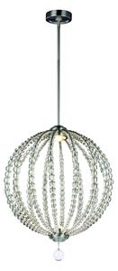 Feiss glamour kristály LED függeszték oberlin nikkel elsfe-oberlin-p-m