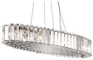 Kichler glamour kristály LED függeszték crystal skye króm átlátszó elsklcrystalskyeil IP44