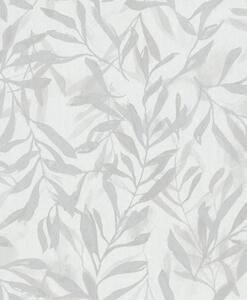 TF30082439 levélmintás világosszürke tapéta