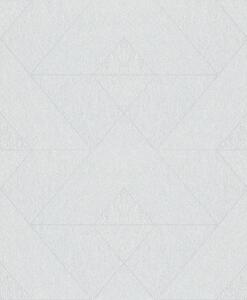 TF30082545 geometrikus mintájú fehér tapéta