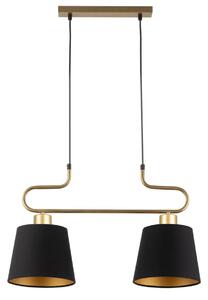 Sigma lighting modern függeszték volutto fekete réz arany sig40645