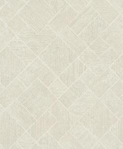 TF30035509 geometrikus mintájú homokszínű tapéta