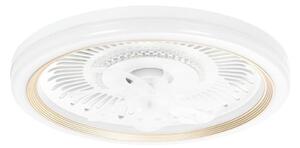 Aigostar B.V. Aigostar - LED Dimmelhető mennyezeti ventilátor LED/40W/230V 2700/4000/6500K + távirányító fehér AI1946