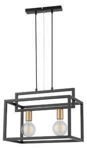 Sigma lighting modern függeszték vigo fekete arany sig32439
