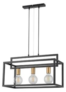 Sigma lighting modern függeszték vigo fekete arany sig32441