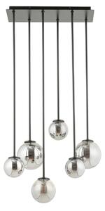 Sigma lighting modern mennyezeti lámpa tulia fekete szürke sig33498