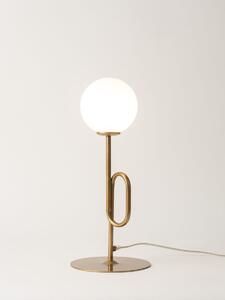 Sigma lighting modern asztali lámpa tes fehér arany sig33634
