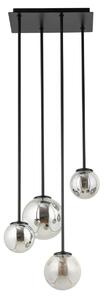 Sigma lighting modern mennyezeti lámpa tulia fekete szürke sig33502