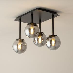 Sigma lighting modern mennyezeti lámpa tulia fekete szürke sig33504