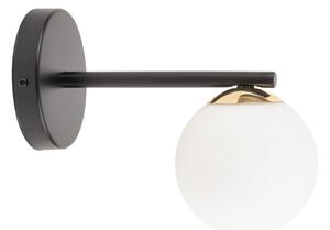 Sigma lighting modern fali lámpa piano fehér fekete sárgaréz sig33662