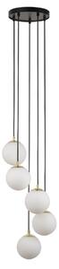 Sigma lighting modern függeszték piano fehér fekete sárgaréz sig33659